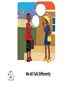 cover image of We All Talk Differently